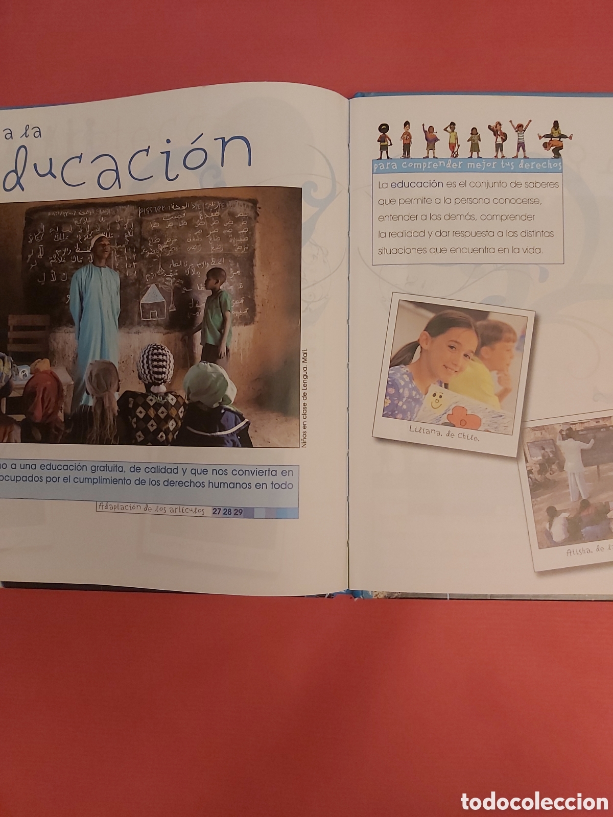 Libros de segunda mano: LOS DERECHOS DE LOS NI&Ntilde;OS # UNICEF # SM - Foto 6