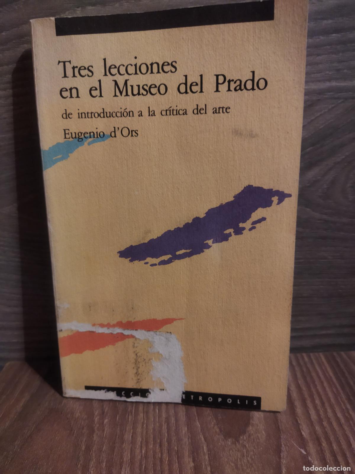 Libros de segunda mano: Tres lecciones en el museo del prado - Foto 1