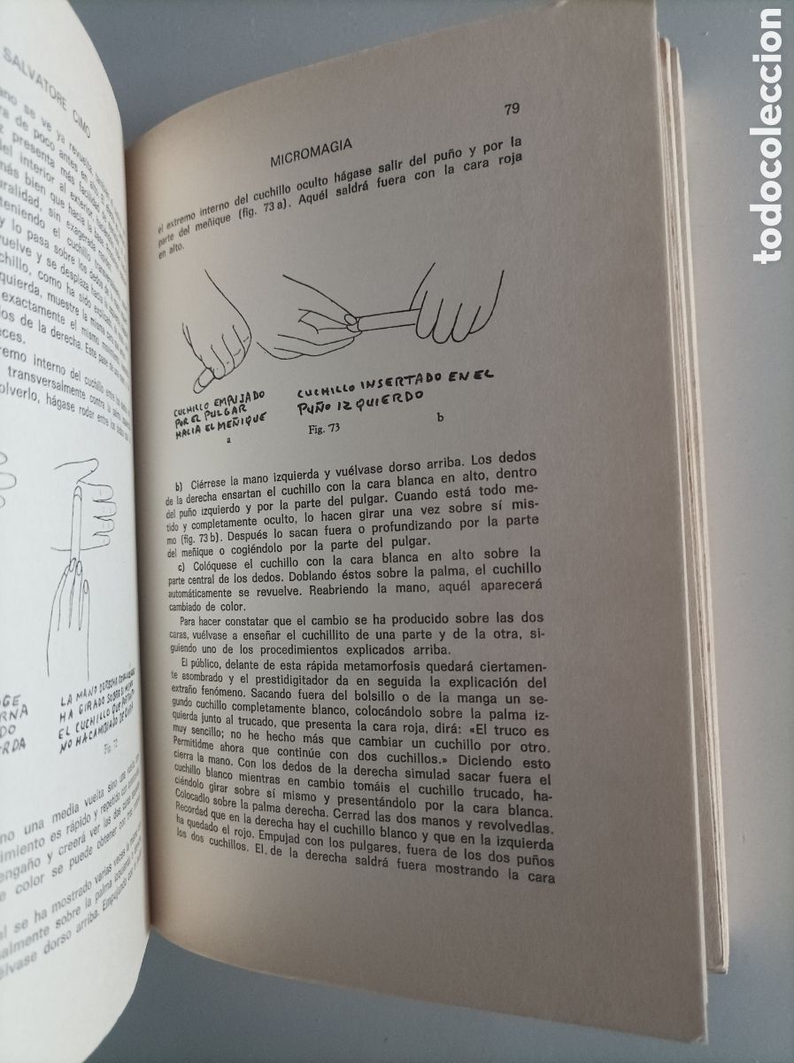 Libros de segunda mano: MICROMAGIA / SALVATORE CIM&Oacute;. Biblioteca m&aacute;gica - Foto 7
