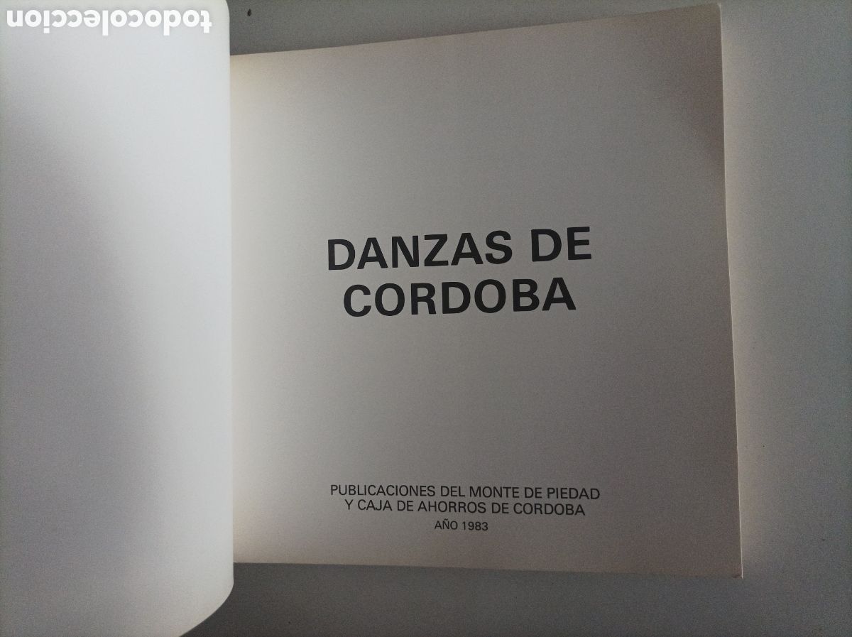Libros de segunda mano: Danzas de C&oacute;rdoba. C&oacute;rdoba - Foto 3