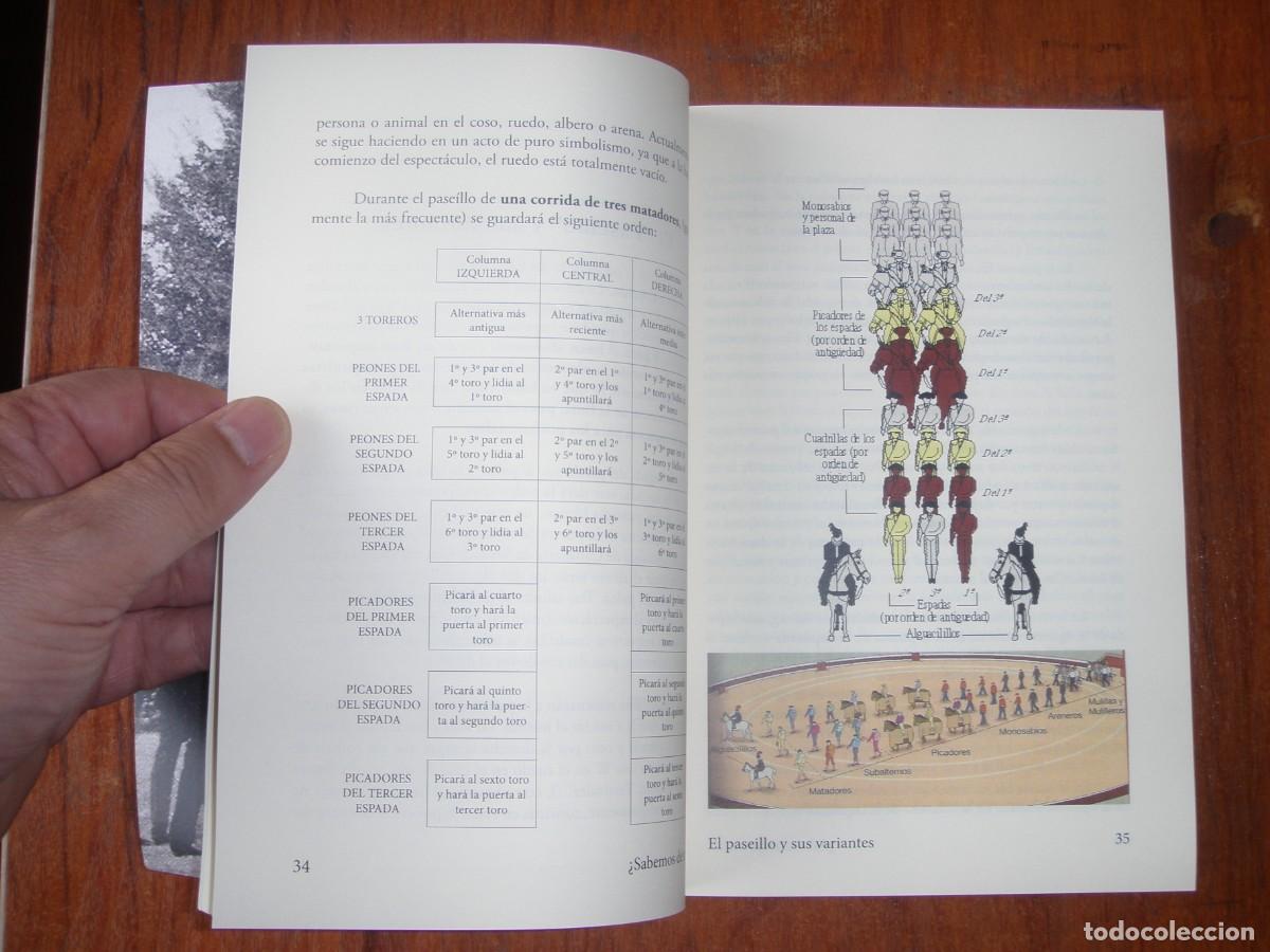 Libros de segunda mano: &iquest;SABEMOS DE TOROS? LIBRO TAURINO - Foto 3