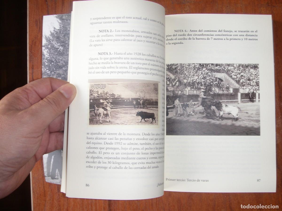Libros de segunda mano: &iquest;SABEMOS DE TOROS? LIBRO TAURINO - Foto 4