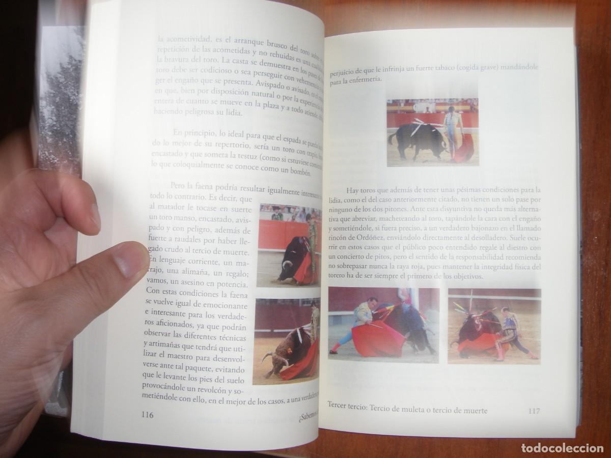 Libros de segunda mano: &iquest;SABEMOS DE TOROS? LIBRO TAURINO - Foto 9