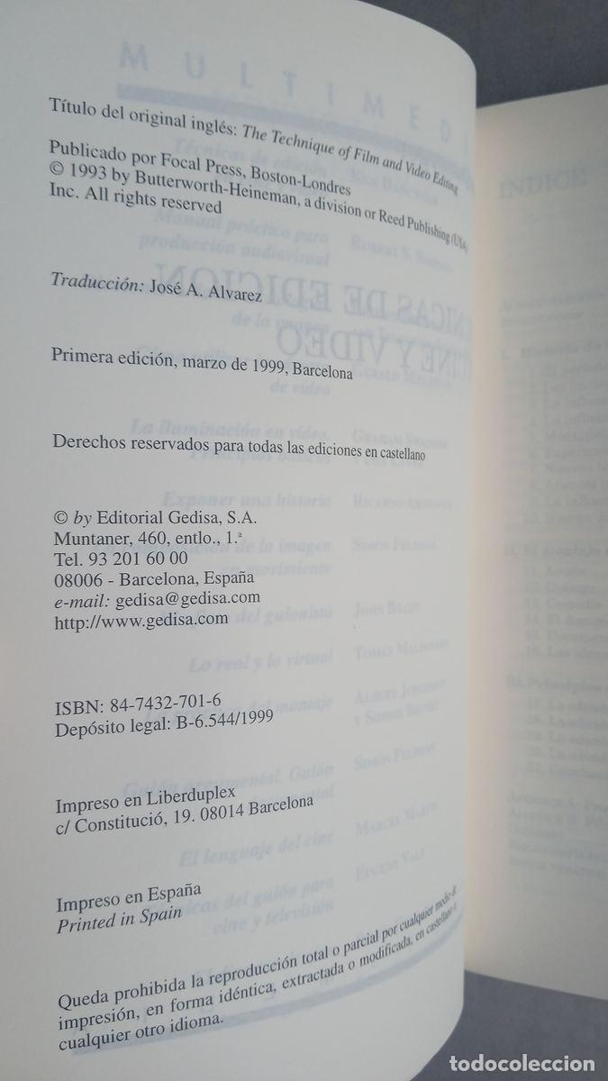 Libros de segunda mano: C&oacute;mo utilizar la c&aacute;mara de v&iacute;deo. Gerald Millerson - Foto 2