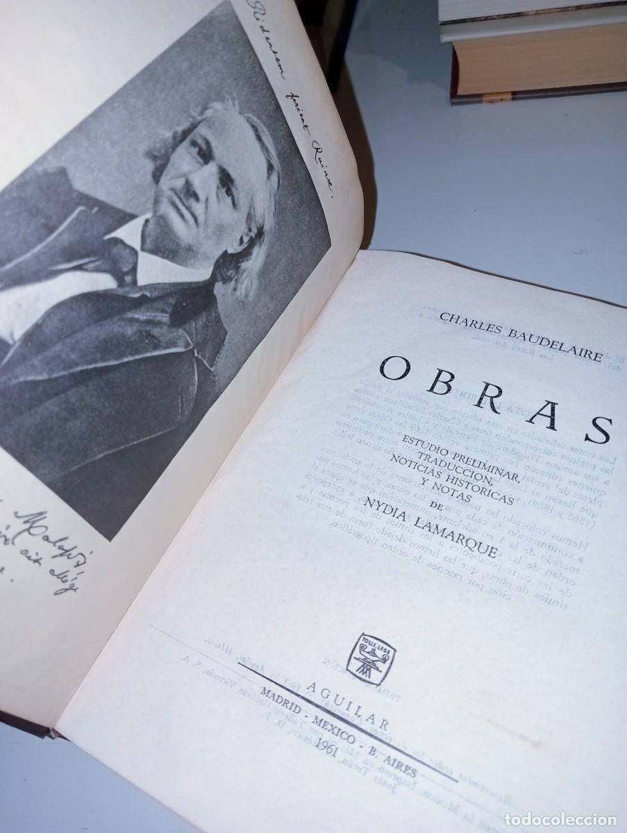 Libros de segunda mano: Obras de Charles Baudelaire - Foto 7