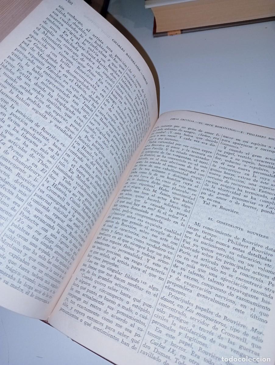 Libros de segunda mano: Obras de Charles Baudelaire - Foto 10