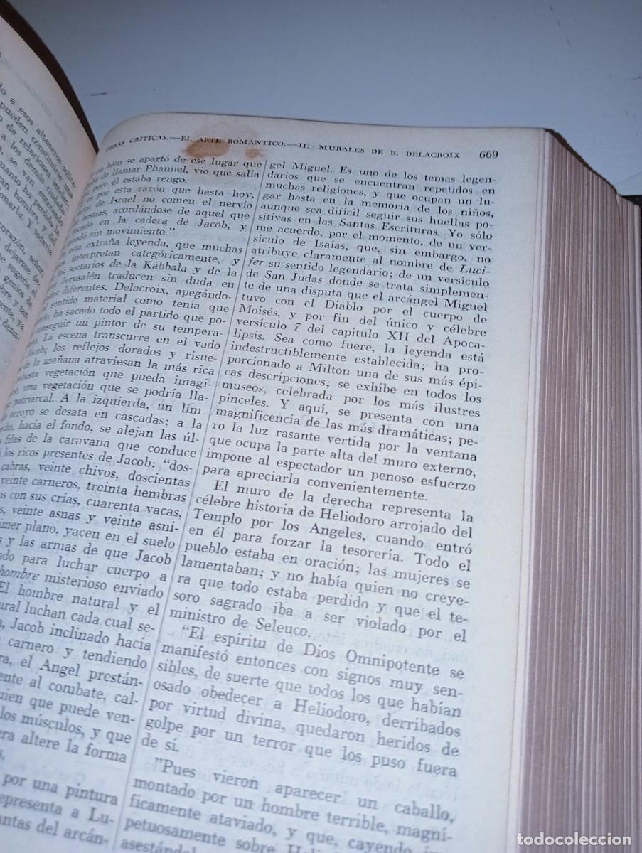 Libros de segunda mano: Obras de Charles Baudelaire - Foto 11