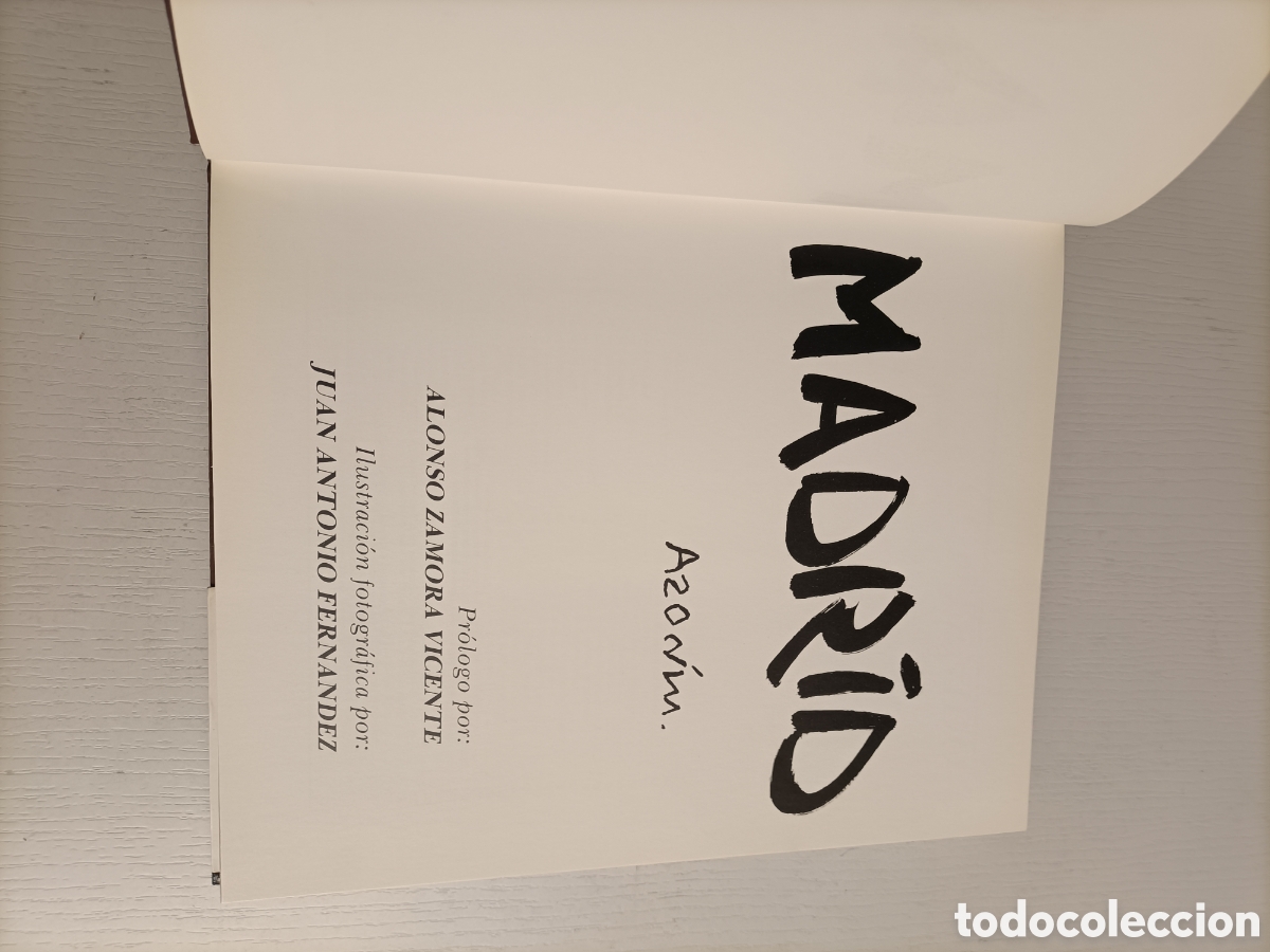 Libros de segunda mano: Madrid Azor&iacute;n. Pr&oacute;logo Alonso Zamora Vicente - Foto 5