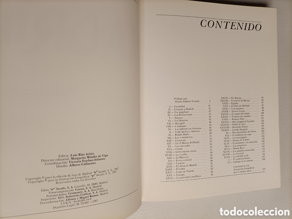 Libros de segunda mano: Madrid Azor&iacute;n. Pr&oacute;logo Alonso Zamora Vicente - Foto 6