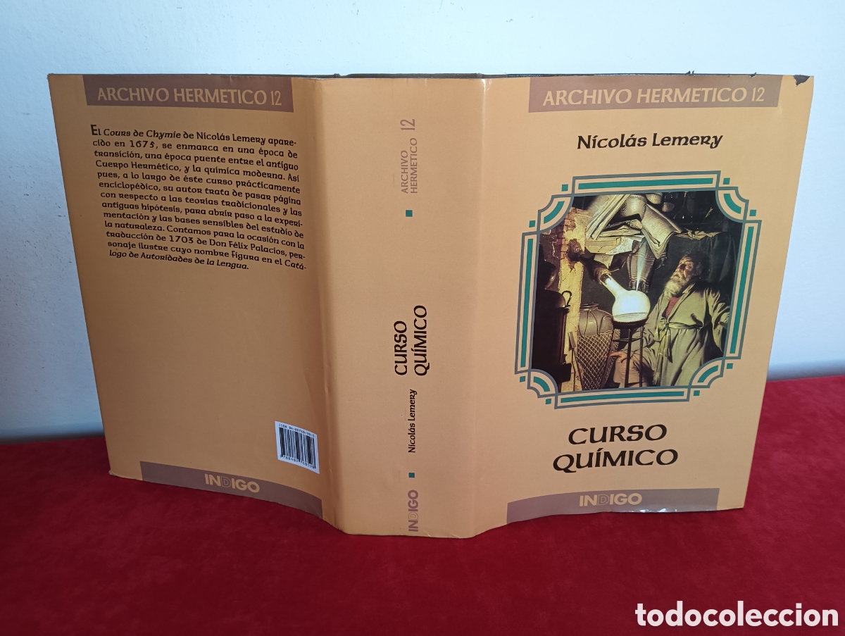 Libros de segunda mano: CURSO QU&Iacute;MICO, ( CURSO CHYMICO ) , NICOL&Aacute;S LEMERY - Foto 3