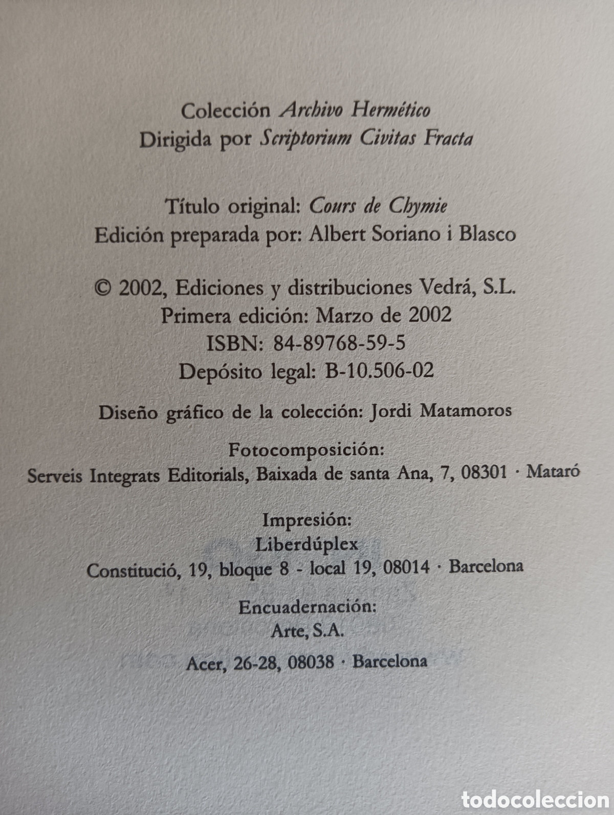 Libros de segunda mano: CURSO QU&Iacute;MICO, ( CURSO CHYMICO ) , NICOL&Aacute;S LEMERY - Foto 7