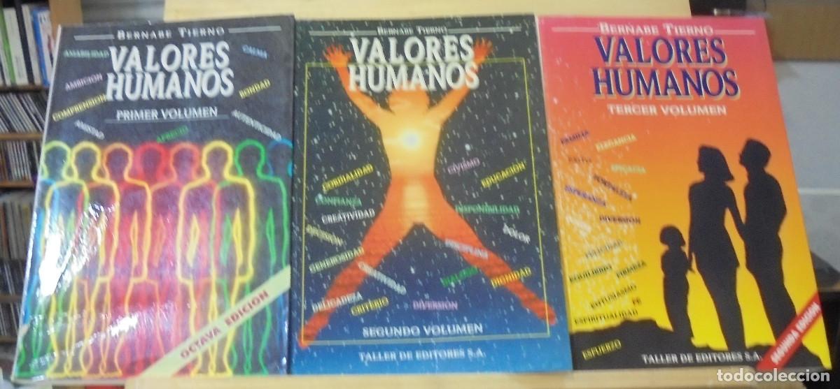 Libros de segunda mano: Valores humanos. Bernabe tierno - 3 tomos - Foto 1