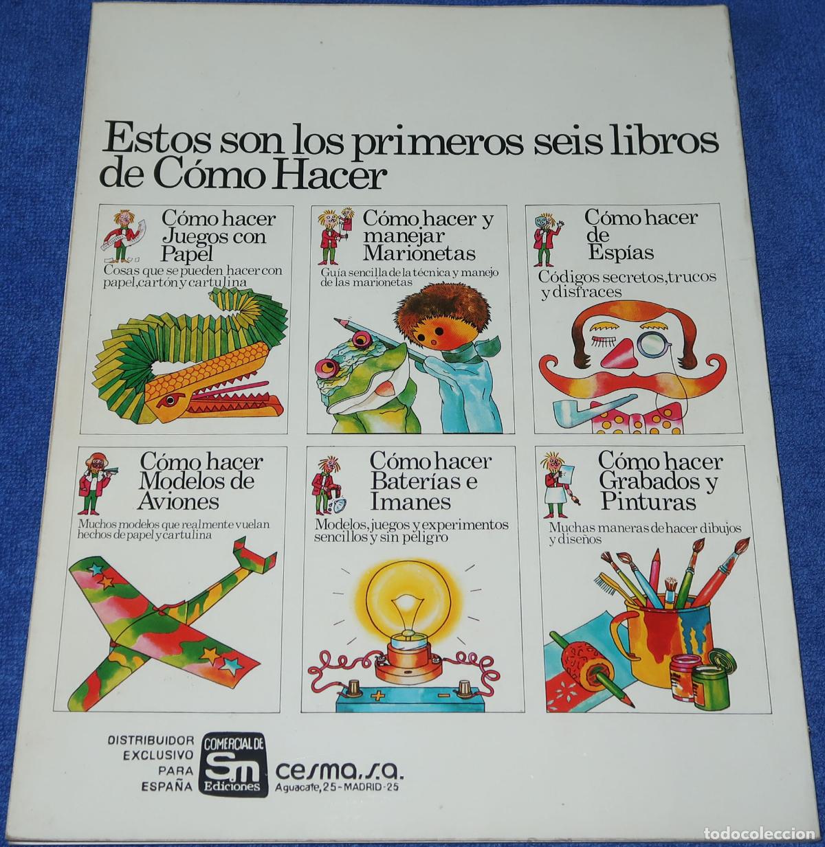 Libros de segunda mano: C&oacute;mo hacer grabados y pinturas - PLESA - Ediciones SM (1981) - Foto 7