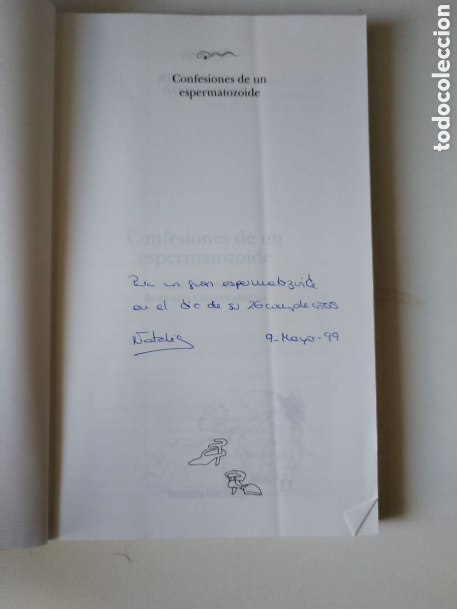 Libros de segunda mano: CONFESIONES DE UN ESPERMATOZOIDE/VV.AA - Foto 2