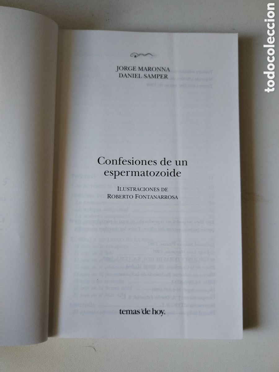 Libros de segunda mano: CONFESIONES DE UN ESPERMATOZOIDE/VV.AA - Foto 3