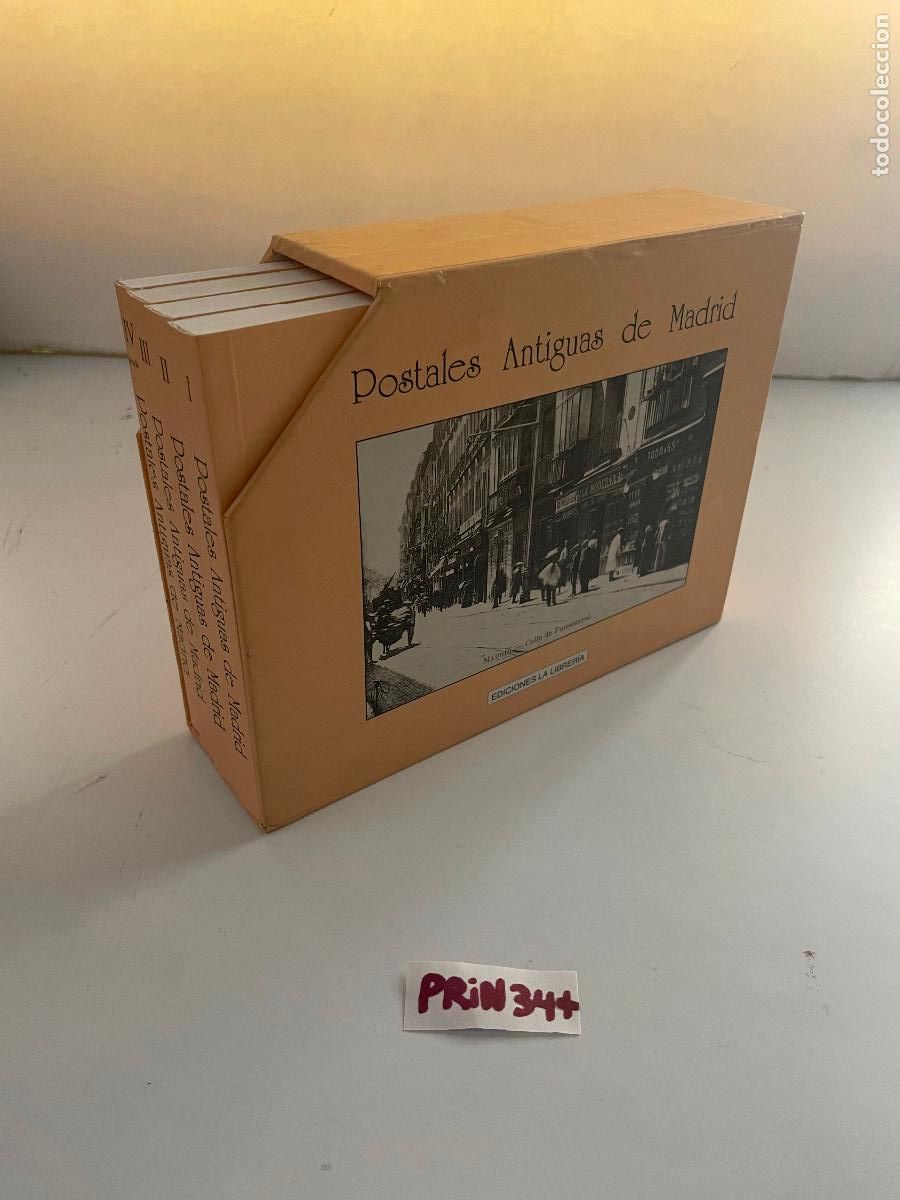 Libros de segunda mano: Tomo: postales antiguas de Madrid - Foto 1