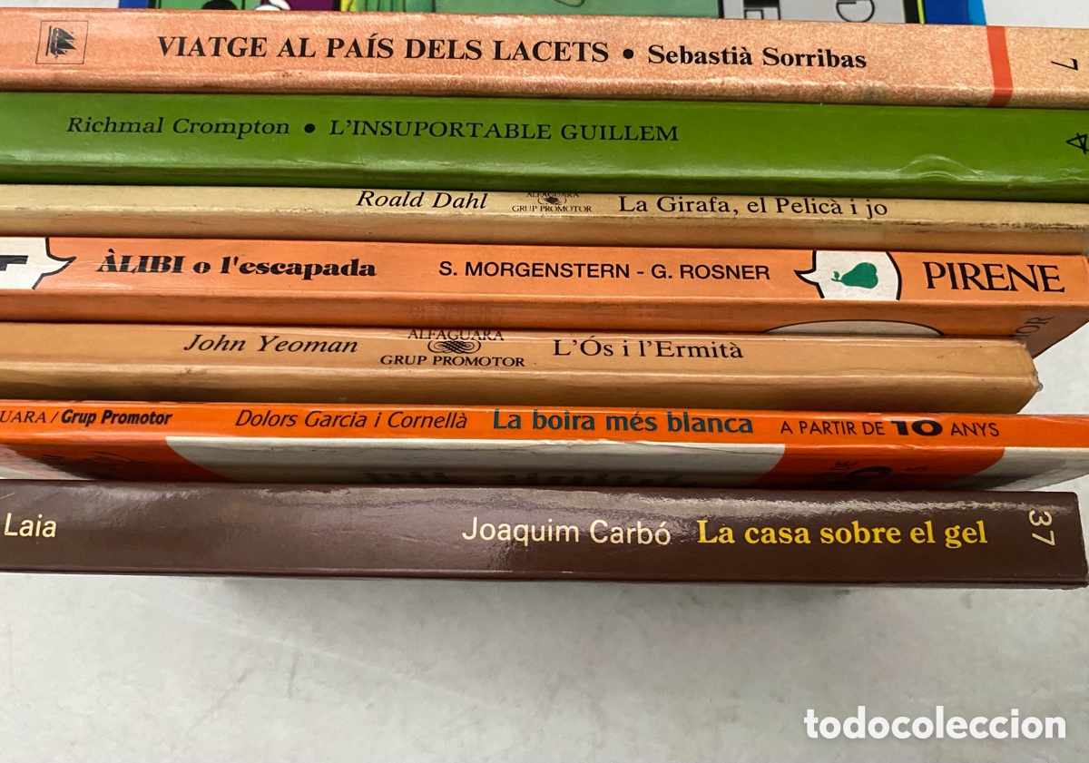 Libros de segunda mano: 7 llibres juvenils en catal&agrave; dels anys 80 - Foto 2