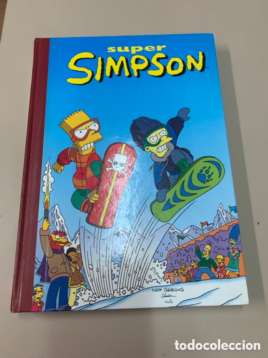 Libros de segunda mano: SUPER SIMPSON DE EDICIONES B - BONGO. COMIC - Foto 1