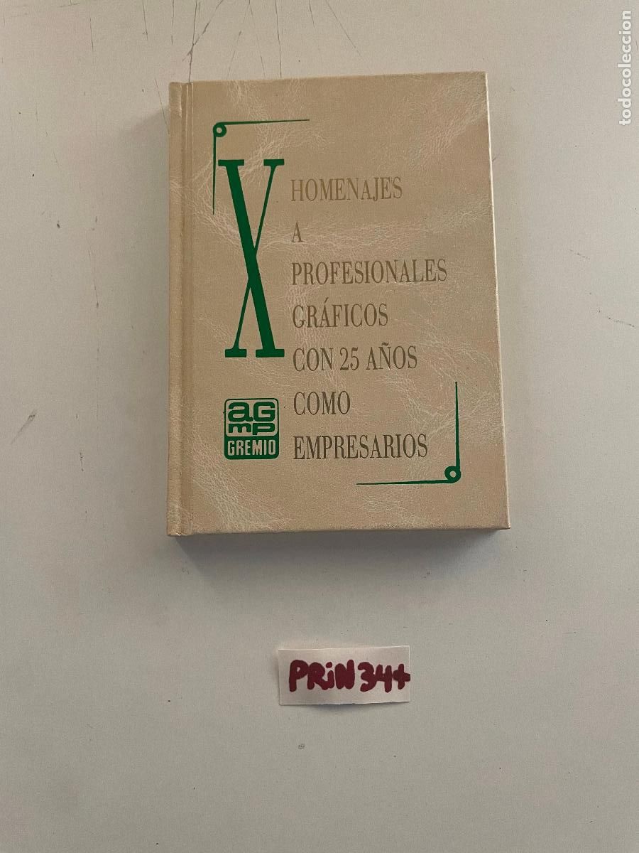 Libros de segunda mano: Libro: homenaje a profesionales gr&aacute;ficos - Foto 1
