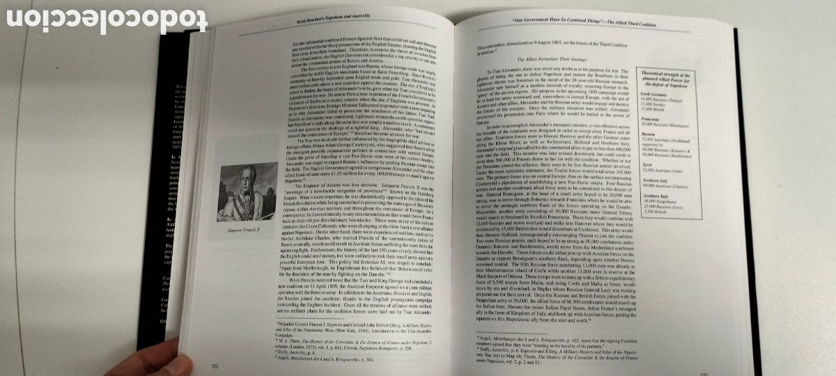 Libros de segunda mano: NAPOLEON AND AUSTERLITZ, 1805 / Bowden, Scott / The Emperors Press, 1997 - Foto 9