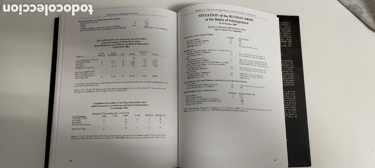 Libros de segunda mano: NAPOLEON AND AUSTERLITZ, 1805 / Bowden, Scott / The Emperors Press, 1997 - Foto 14