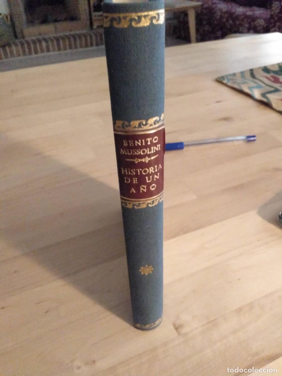 Libros de segunda mano: Historia de un a&ntilde;o. Benito Mussolini - Foto 4