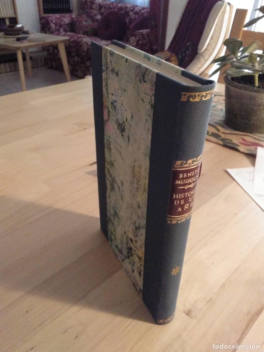 Libros de segunda mano: Historia de un a&ntilde;o. Benito Mussolini - Foto 5