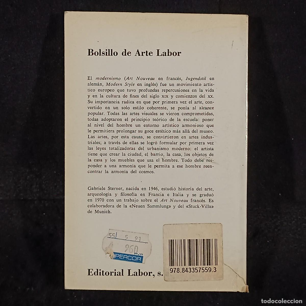 Libros de segunda mano: MODERNISMOS - GABRIELE STERNER - EDITORIAL LABOR - 1982 / 752 - Foto 2