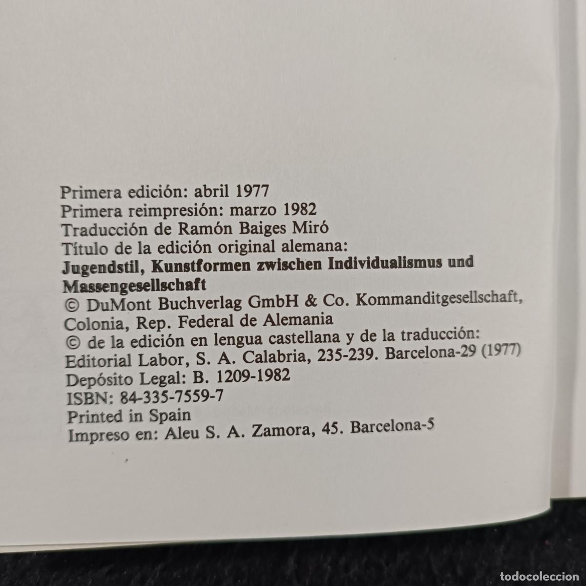 Libros de segunda mano: MODERNISMOS - GABRIELE STERNER - EDITORIAL LABOR - 1982 / 752 - Foto 4