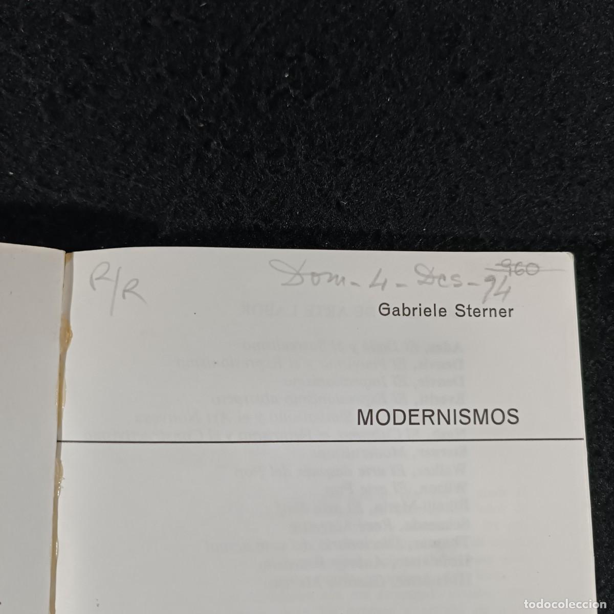 Libros de segunda mano: MODERNISMOS - GABRIELE STERNER - EDITORIAL LABOR - 1982 / 752 - Foto 5
