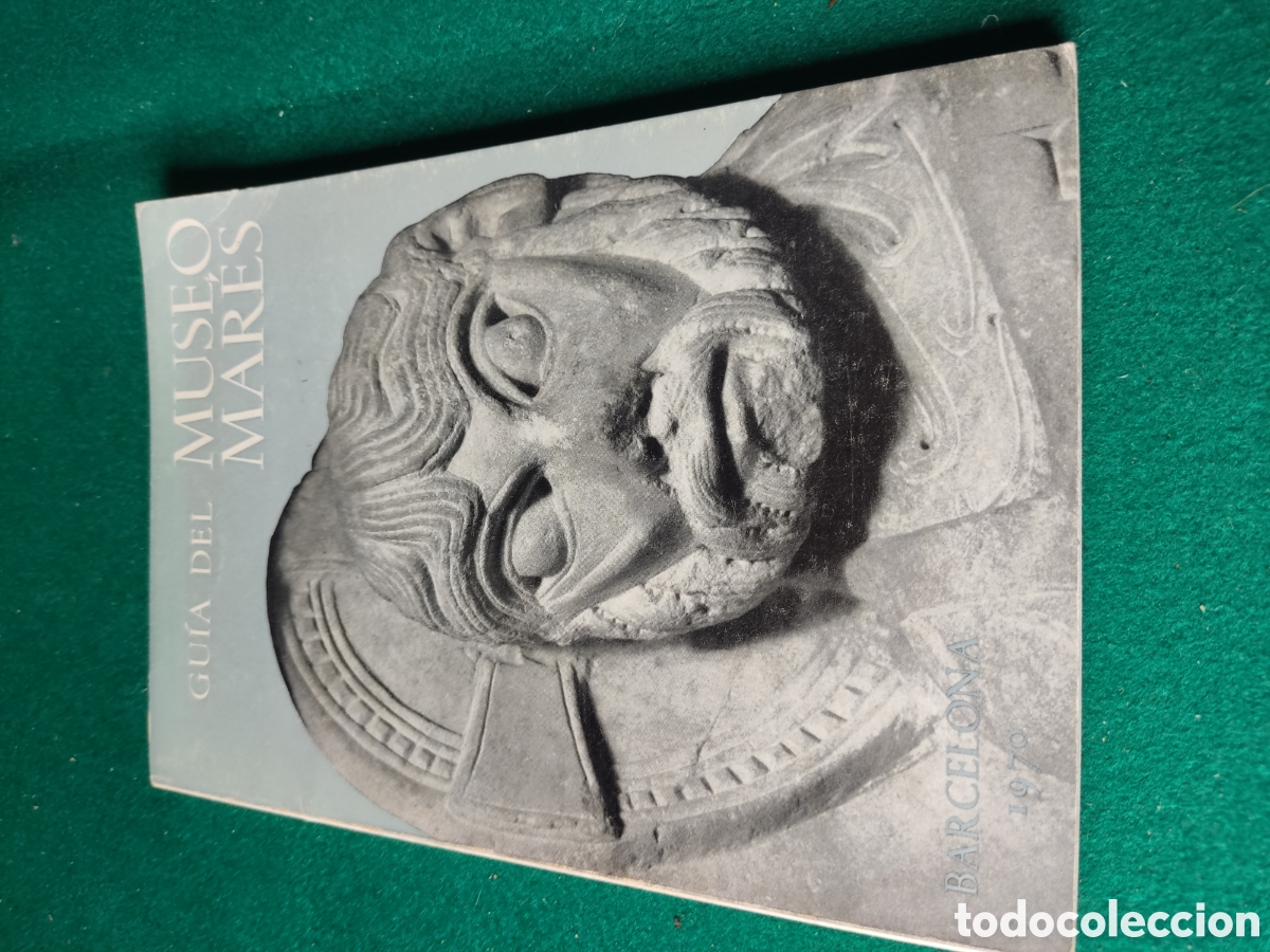 Libros de segunda mano: Libro gu&iacute;a del museo Mares, Barcelona 1970 - Foto 1