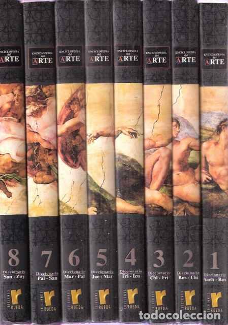 Libros de segunda mano: Enciclopedia del Arte. 8 tomos - VVAA - Foto 1