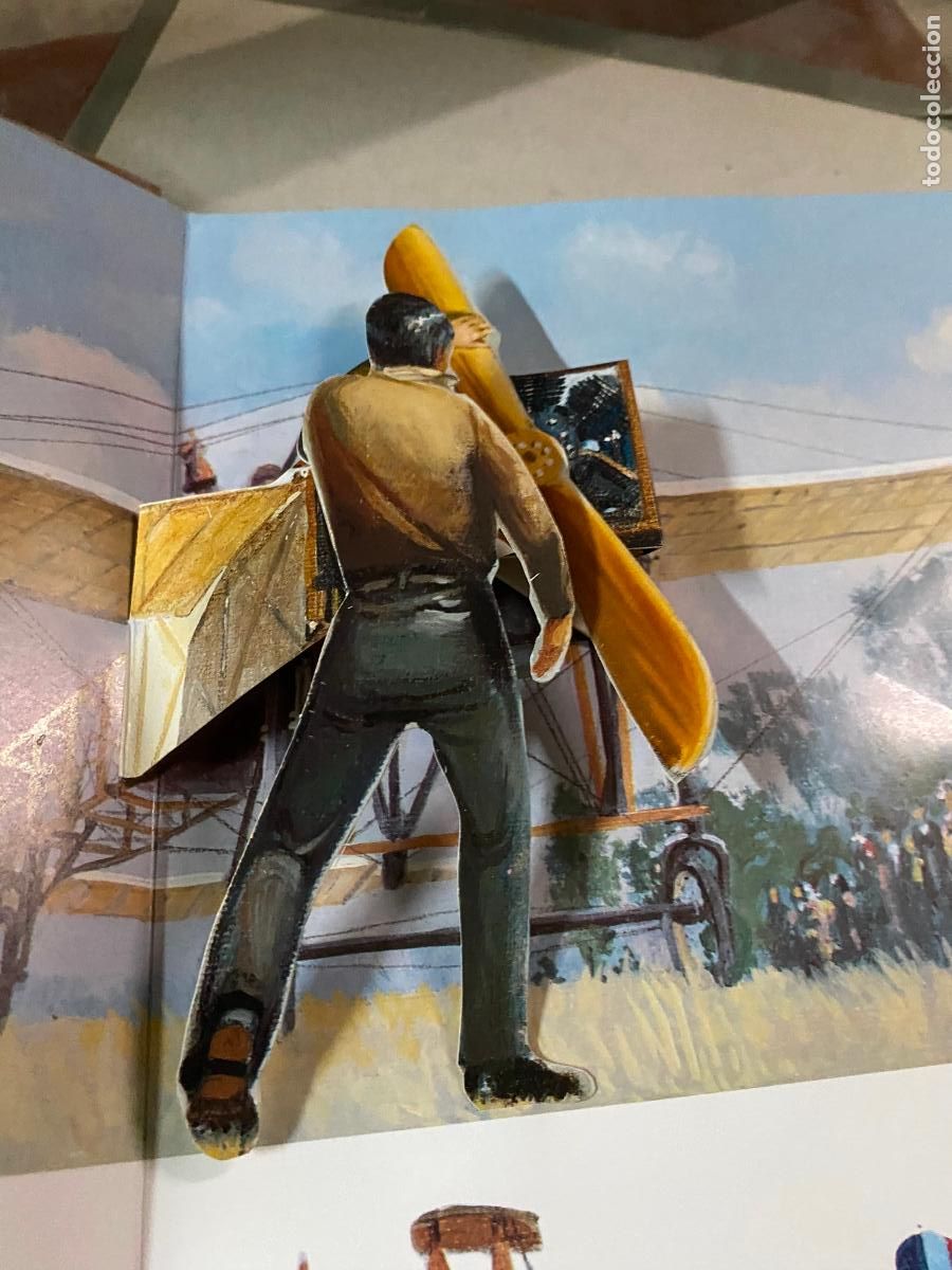Libros de segunda mano: Les avions Albin Michel - Libro pop up en frances - Foto 3