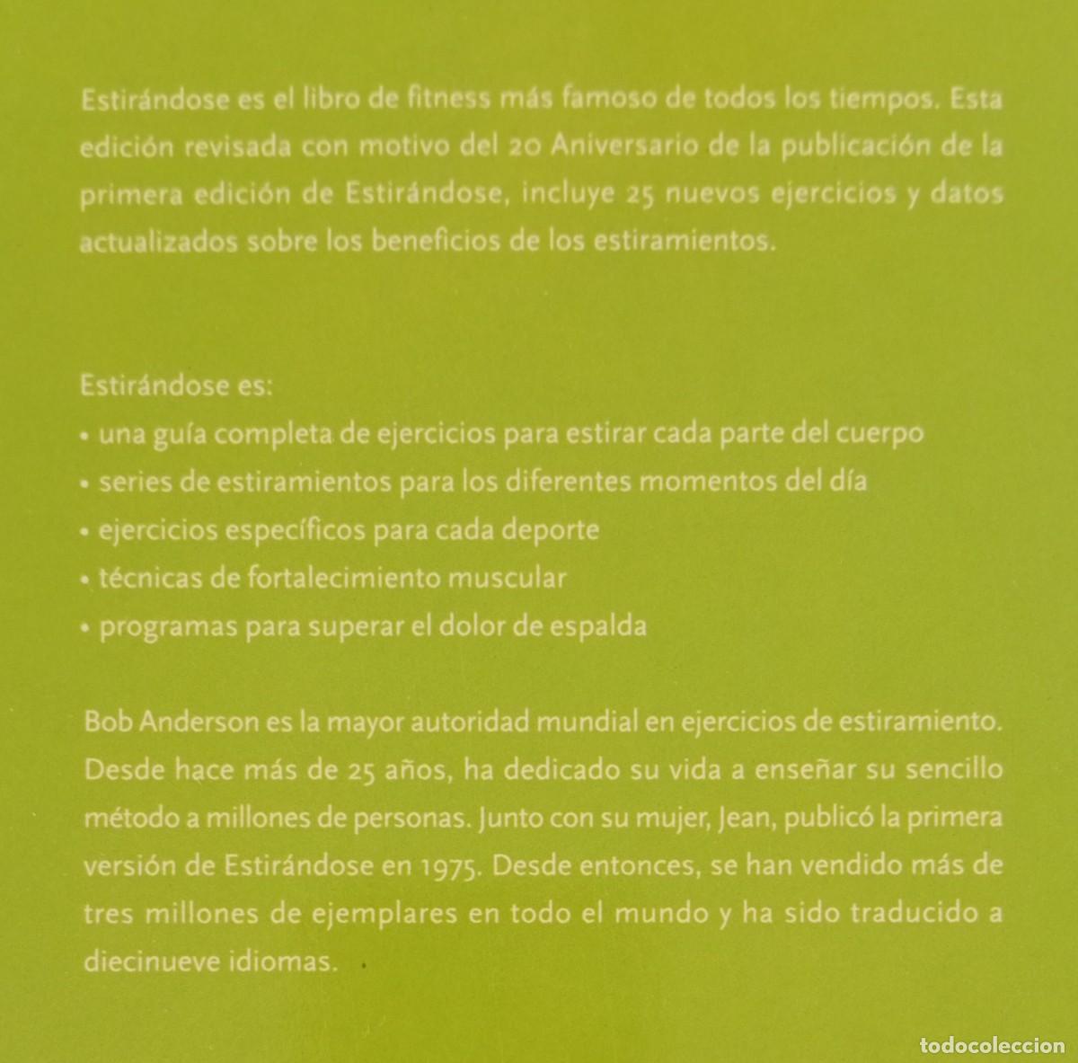 Libros de segunda mano: ESTIRANDOSE - BOB ANDERSON - Foto 2
