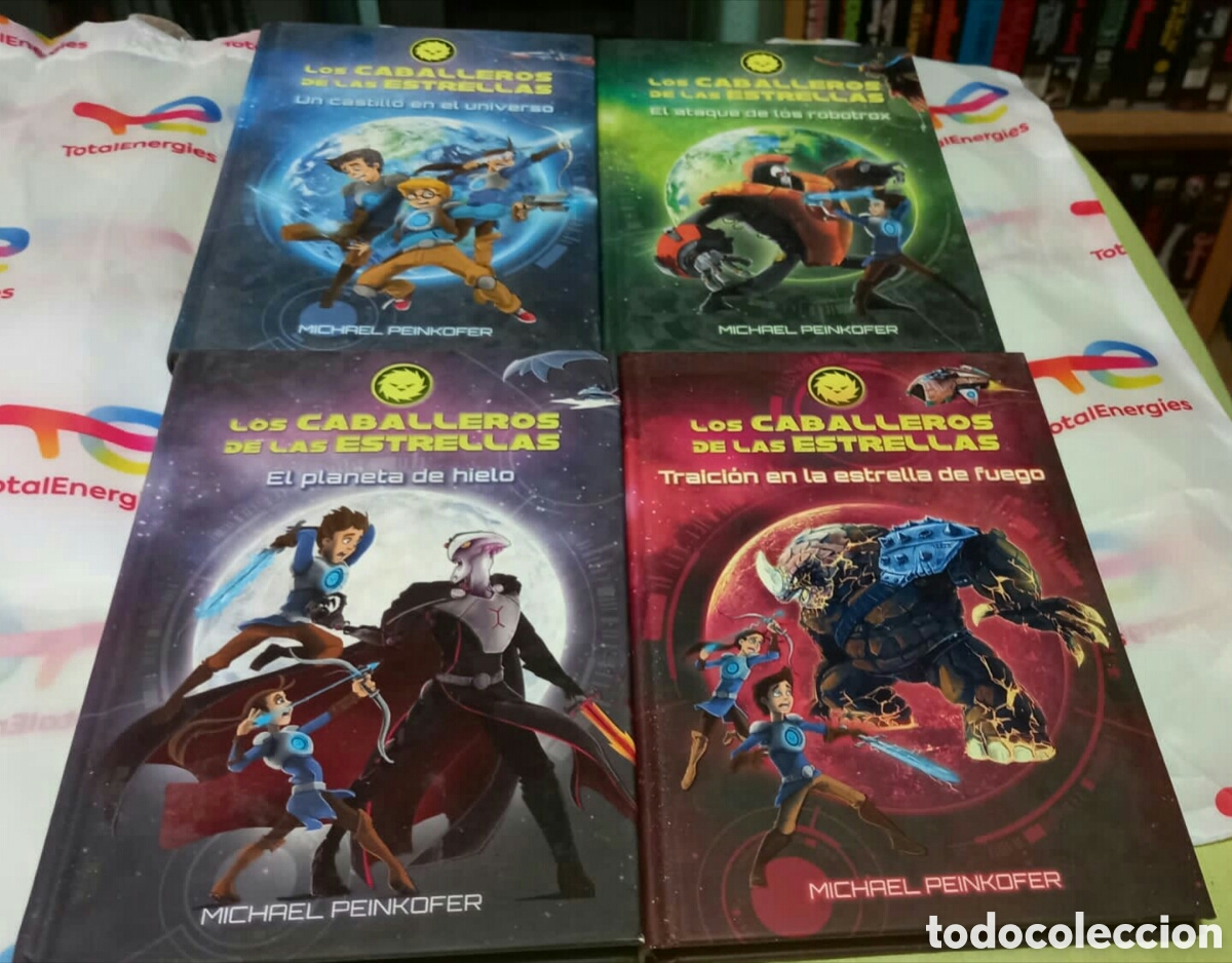 Libros de segunda mano: Lote 4 libros los caballeros de las estrellas Michael Peinkofer - Foto 1