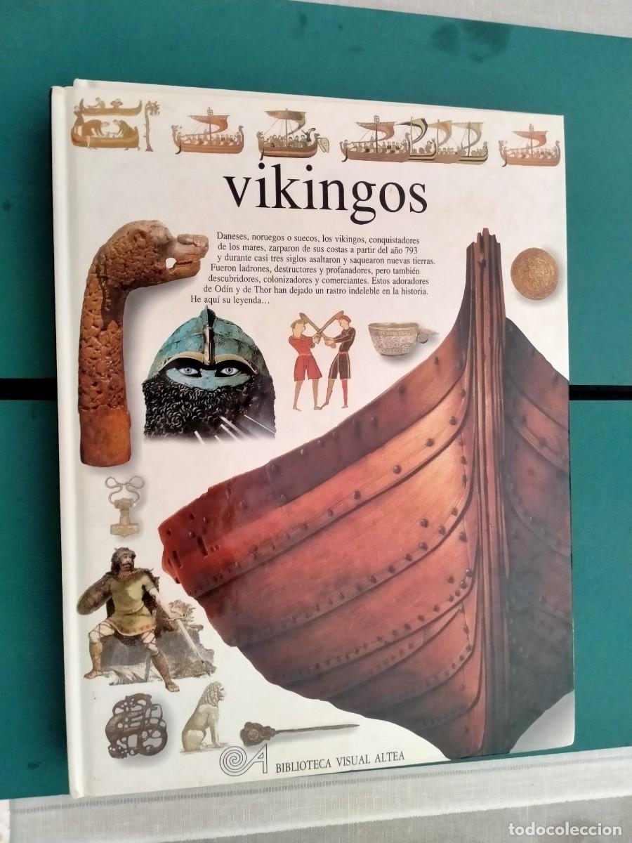 Libros de segunda mano: libro de vikingos-de atlas visual
