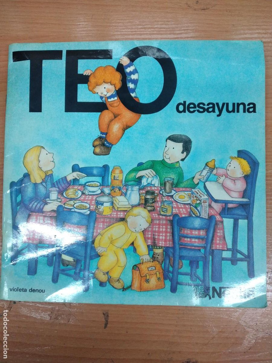 Libros de segunda mano: TEO DESAYUNA - VIOLETA DENOU - NESTLE - Foto 1