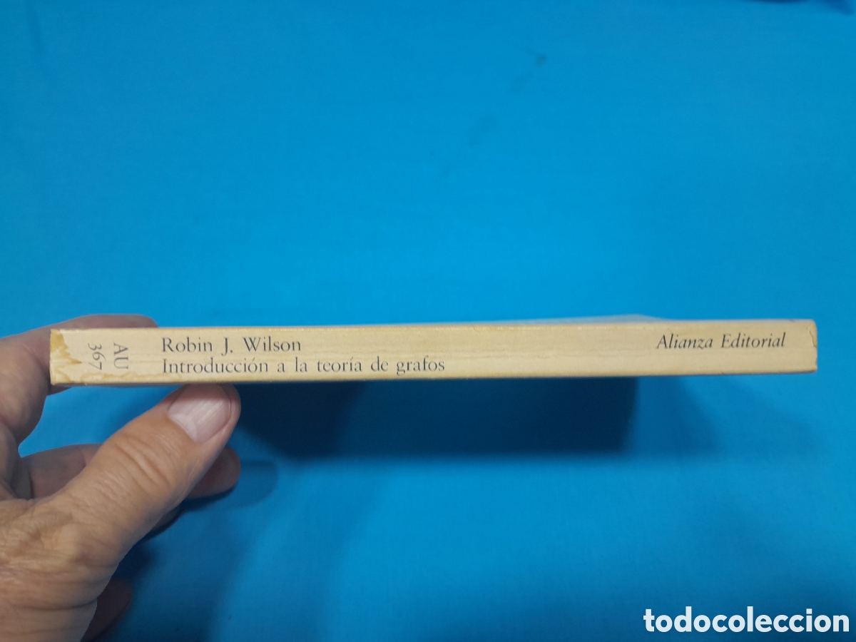 Libros de segunda mano: INTRODUCCI&Oacute;N A LA TEOR&Iacute;A DE GRAFOS - ROBIN J. WILSON - Foto 6