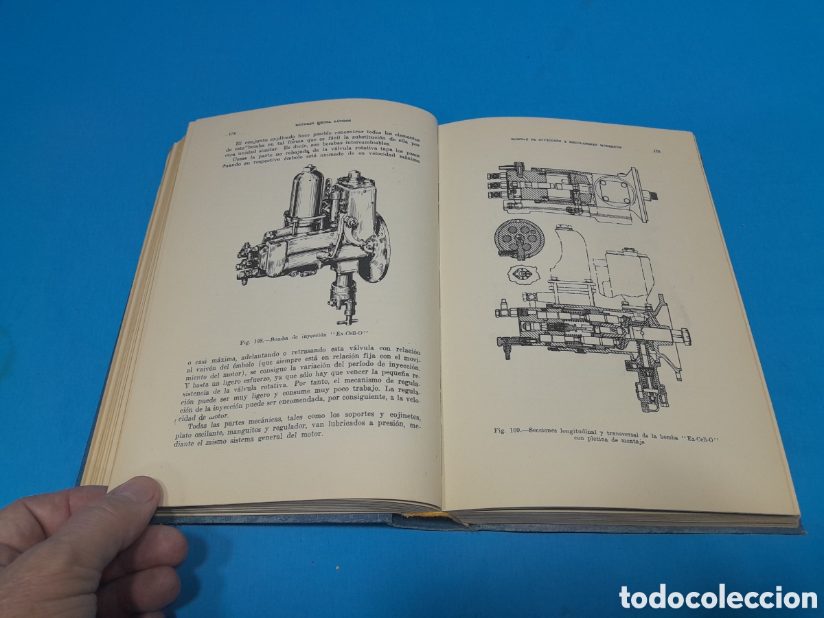Libros de segunda mano: MOTORES DIESEL R&Aacute;PIDOS - P.M. HELOLT - Foto 5