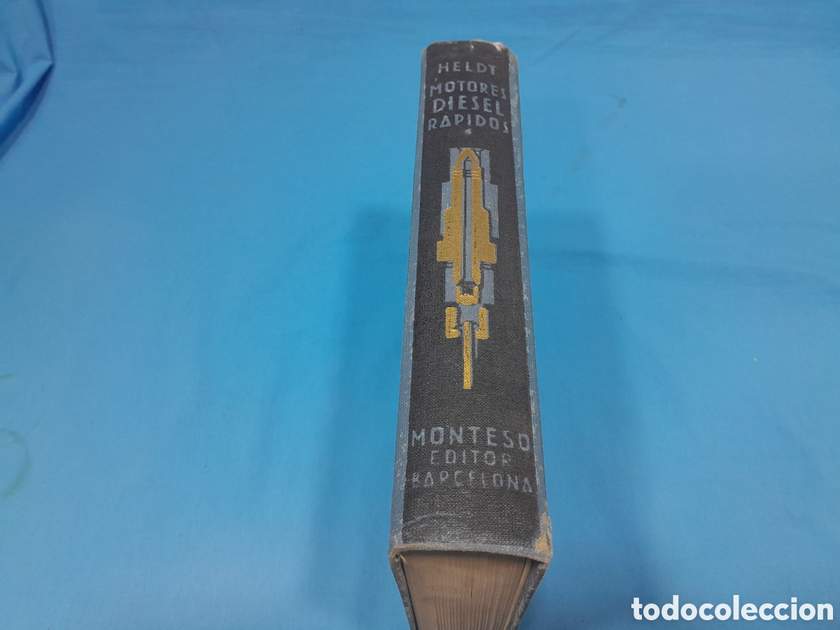Libros de segunda mano: MOTORES DIESEL R&Aacute;PIDOS - P.M. HELOLT - Foto 7