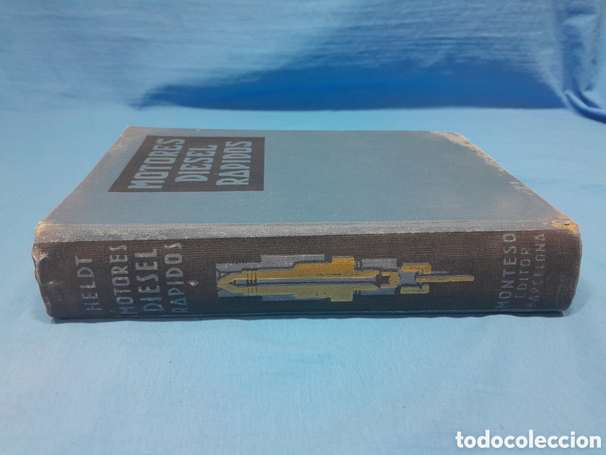 Libros de segunda mano: MOTORES DIESEL R&Aacute;PIDOS - P.M. HELOLT - Foto 8