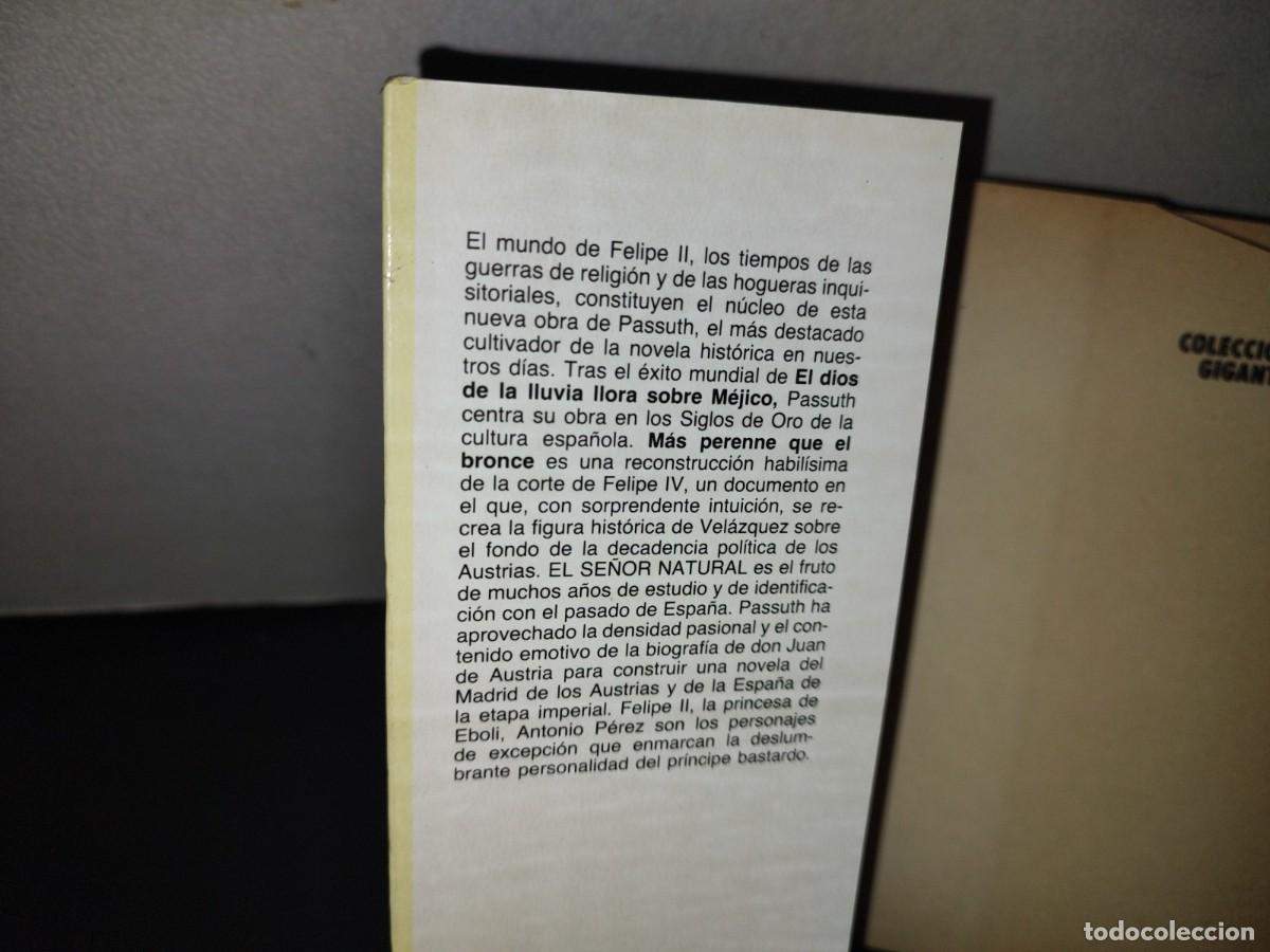 Libros de segunda mano: 105- EL SE&Ntilde;OR NATURAL - LASZLO PASSUTH - LUIS DE CARALT EDITOR S.A. - 1987 - Foto 5