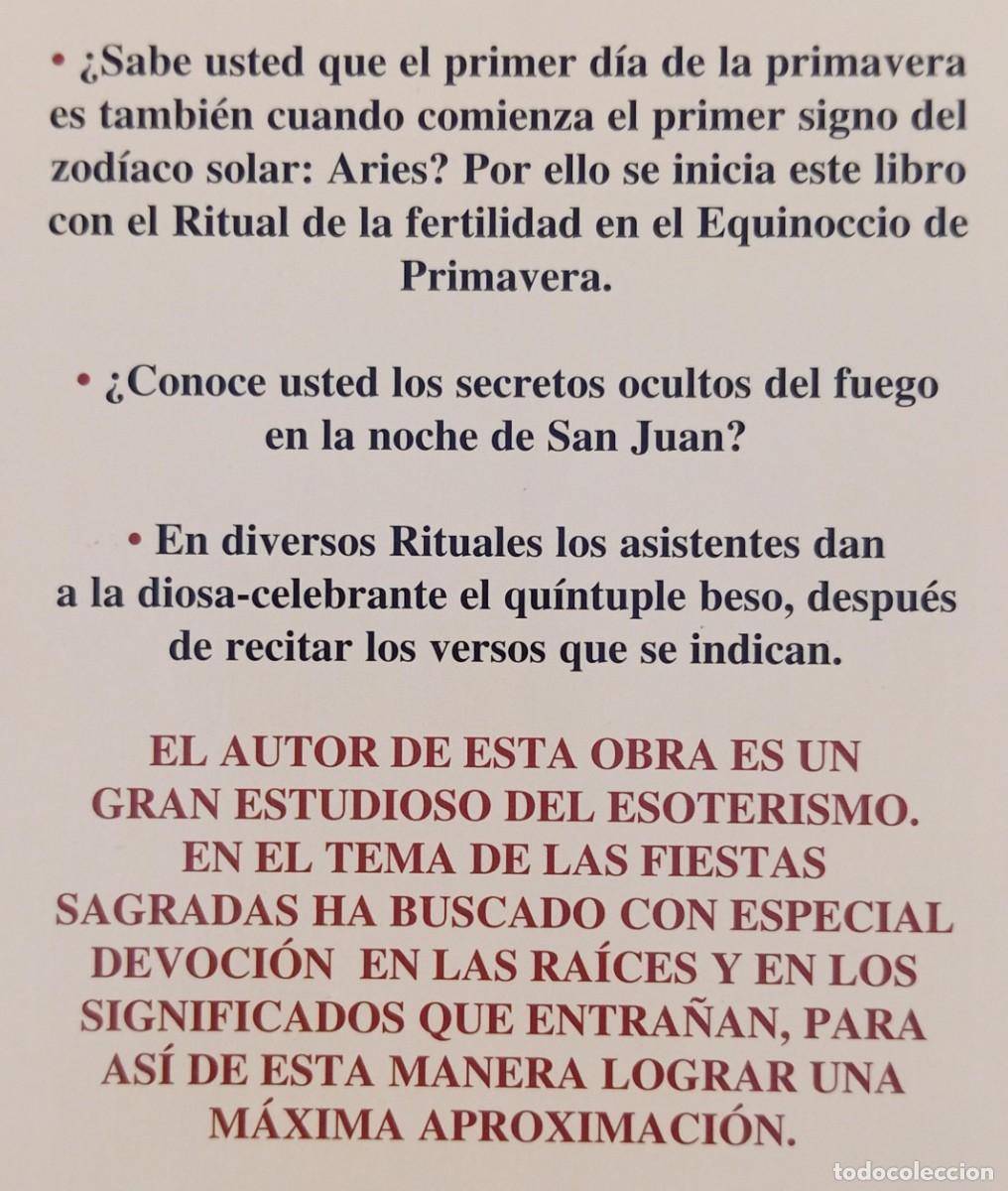 Libros de segunda mano: RITUALES DE LAS FIESTAS MAGICAS - MANUEL SERAL - Foto 2