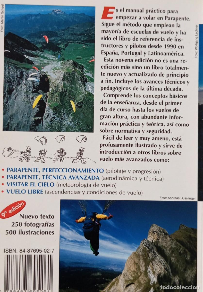 Libros de segunda mano: PARAPENTE INICIACION - MARIO ARQUE - Foto 2