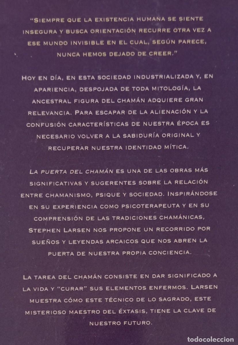 Libros de segunda mano: LA PUERTA DEL CHAMAN - STEPHEN LARSEN - Foto 2