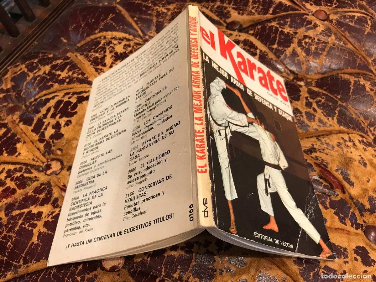 Libros de segunda mano: CARLOS MU&Ntilde;OZ. EL KARATE. LA MEJOR ARMA DE DEFENSA Y ATAQUE. 1975 - Foto 1