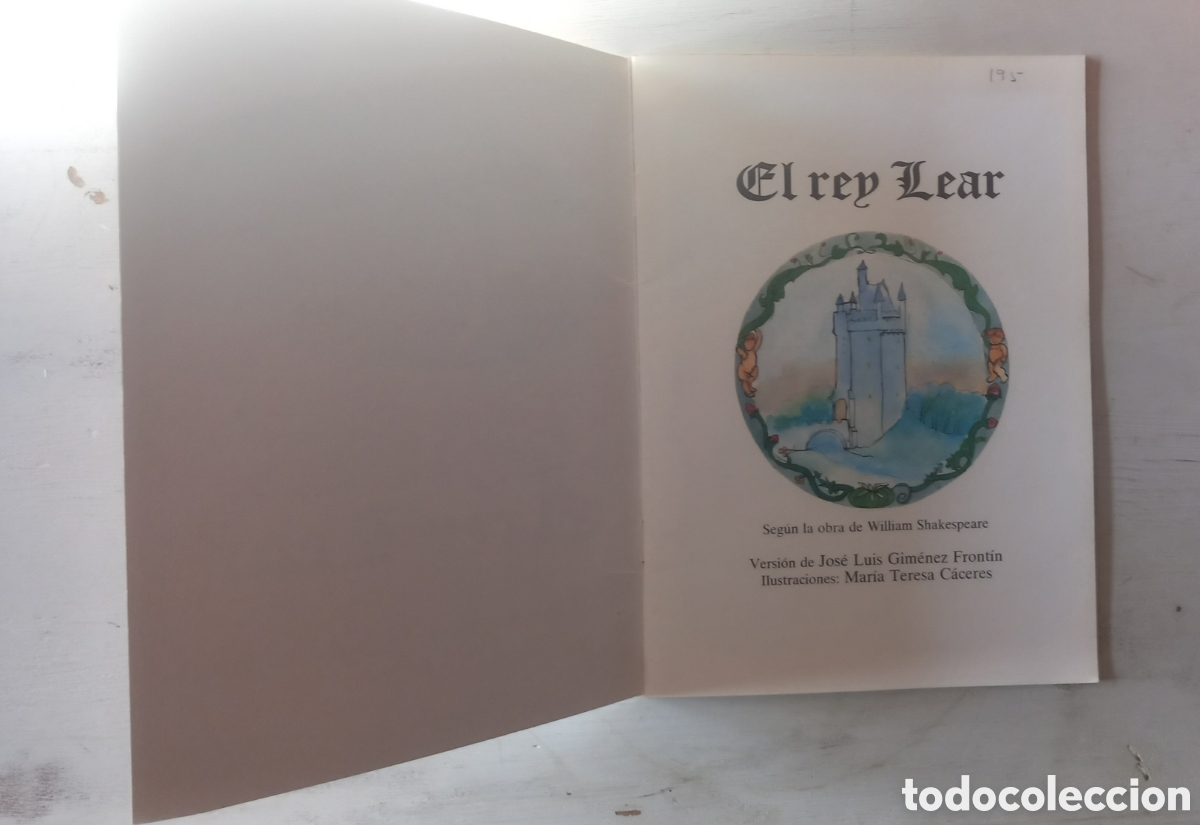 Libros de segunda mano: El rey Lear, colecci&oacute;n Drag&oacute;n Rojo - Foto 3