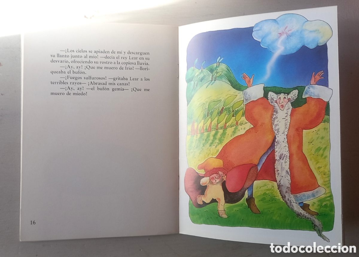Libros de segunda mano: El rey Lear, colecci&oacute;n Drag&oacute;n Rojo - Foto 4