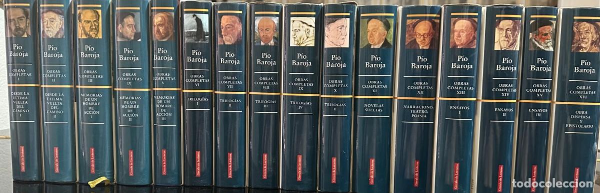 Libros de segunda mano: Baroja, P&iacute;o. Obras completas. C&iacute;rculo de Lectores 16 vo&uacute;menes. Completa - Foto 1
