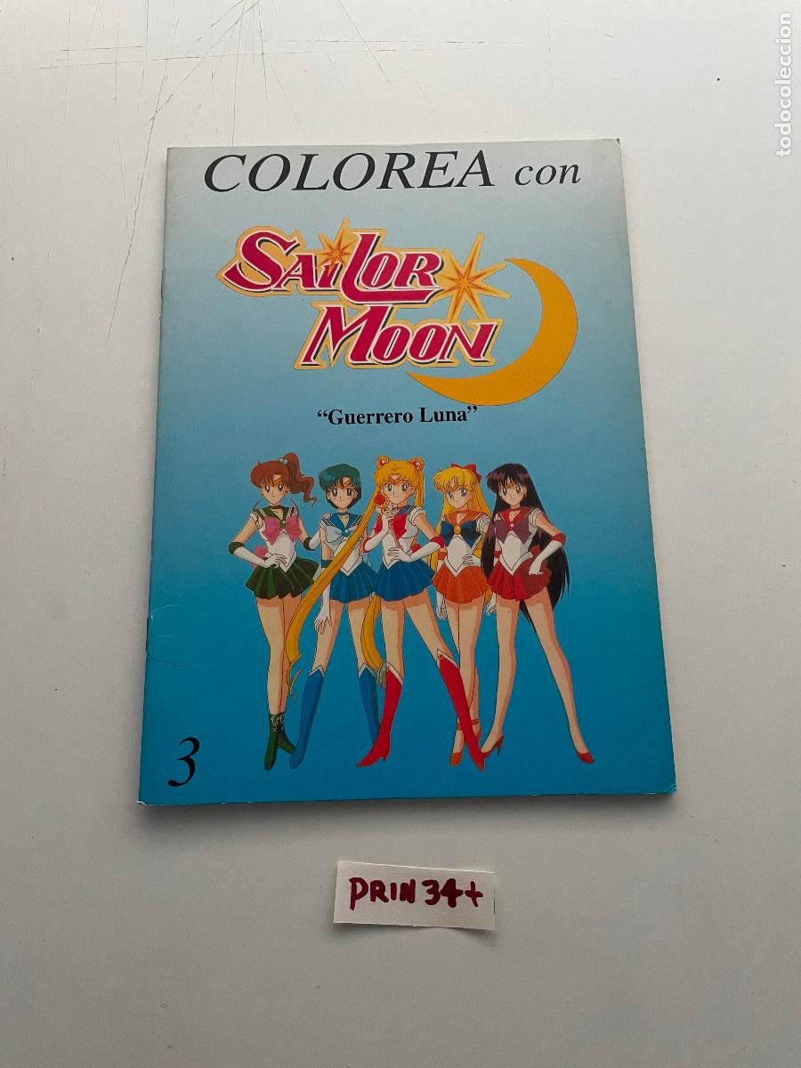 Libros de segunda mano: Libro: colorea con Sailor Moon - Foto 1